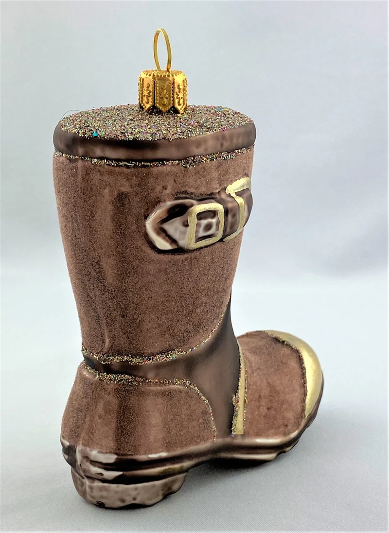 Brauner Gummistiefel