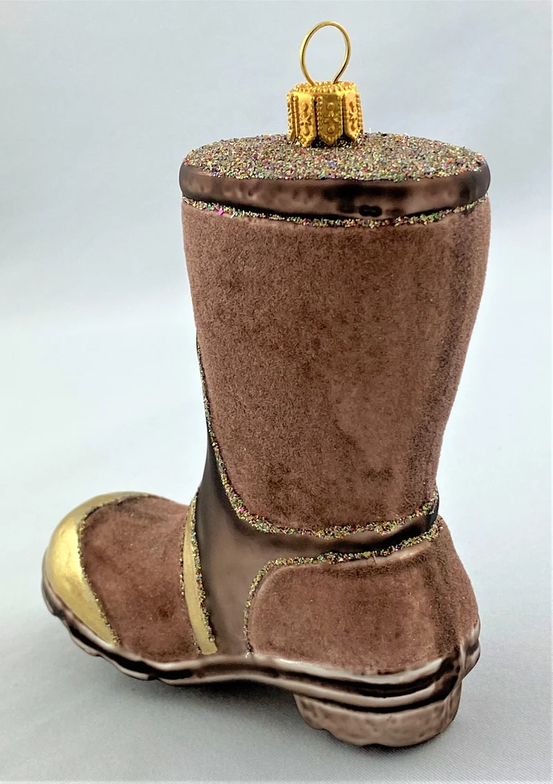 Brauner Gummistiefel