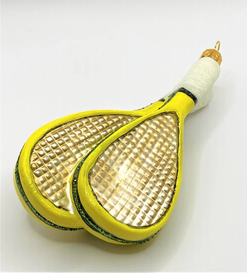 Paar Tennis-Schläger