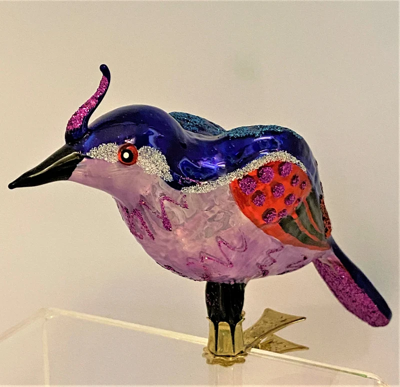 Paradiesvogel auf Clip