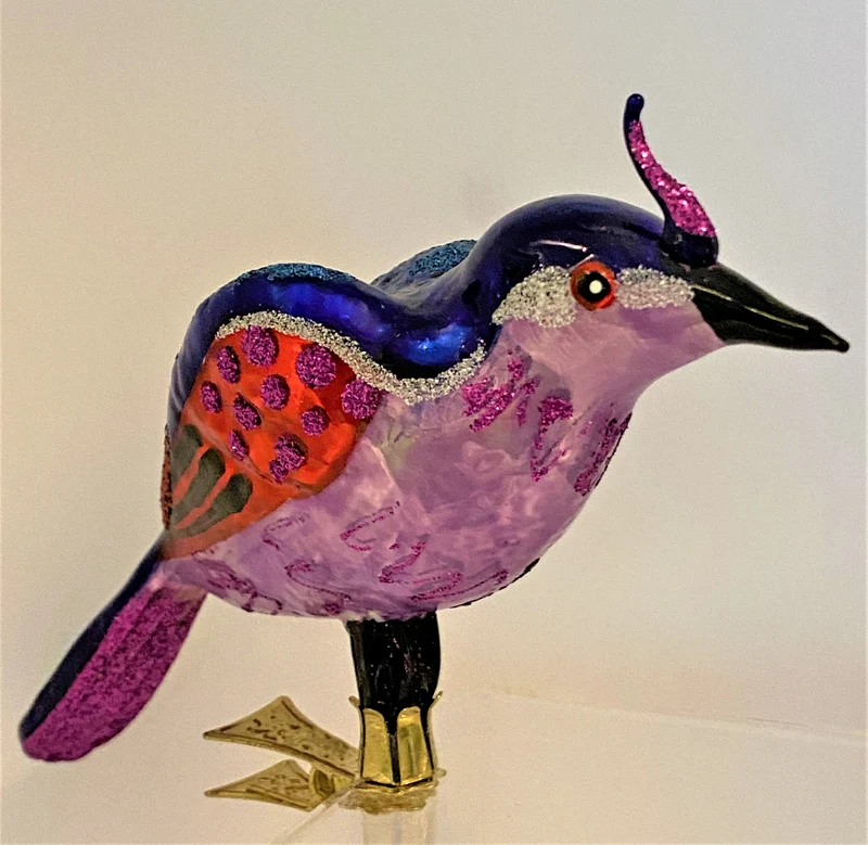 Paradiesvogel auf Clip