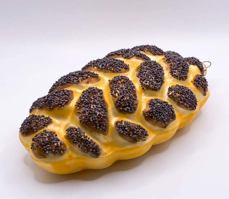 Zopfbrötchen mit Mohnstreuseln