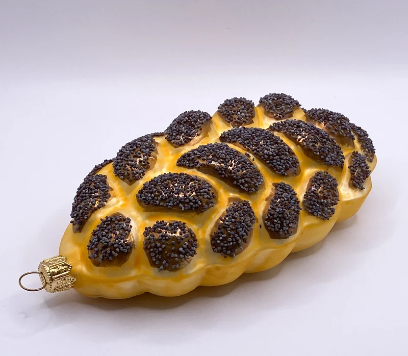 Zopfbrötchen mit Mohnstreuseln