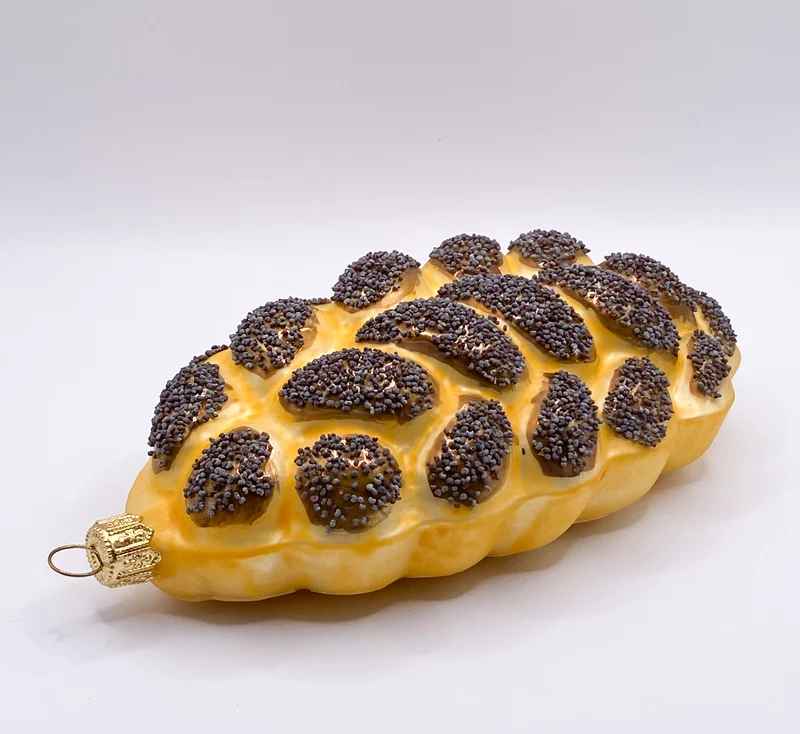 Zopfbrötchen mit Mohnstreuseln