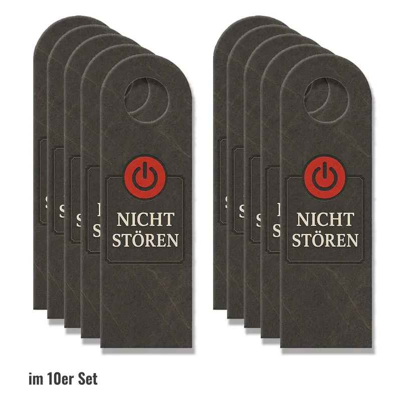 Power-Button Bitte nicht stören Türhänger