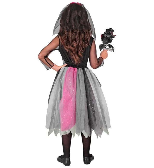 Skelett-Kleid für Mädchen