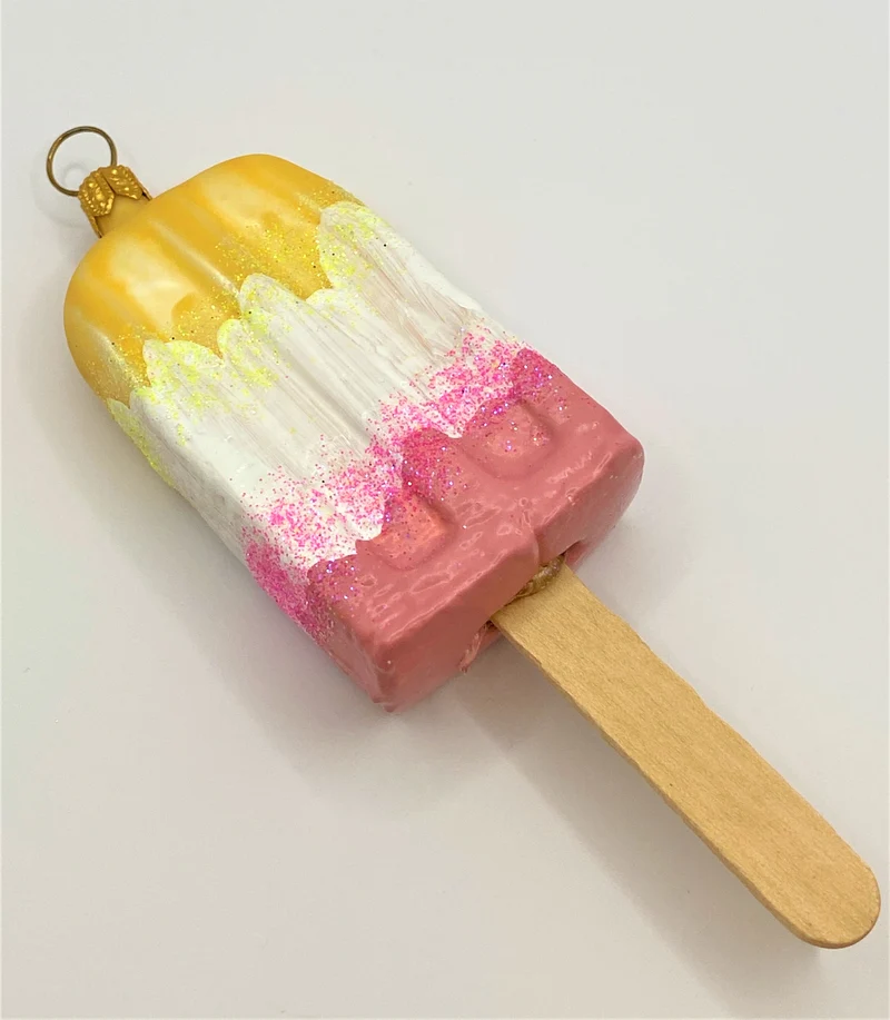 Himbeer-Eis am Stiel