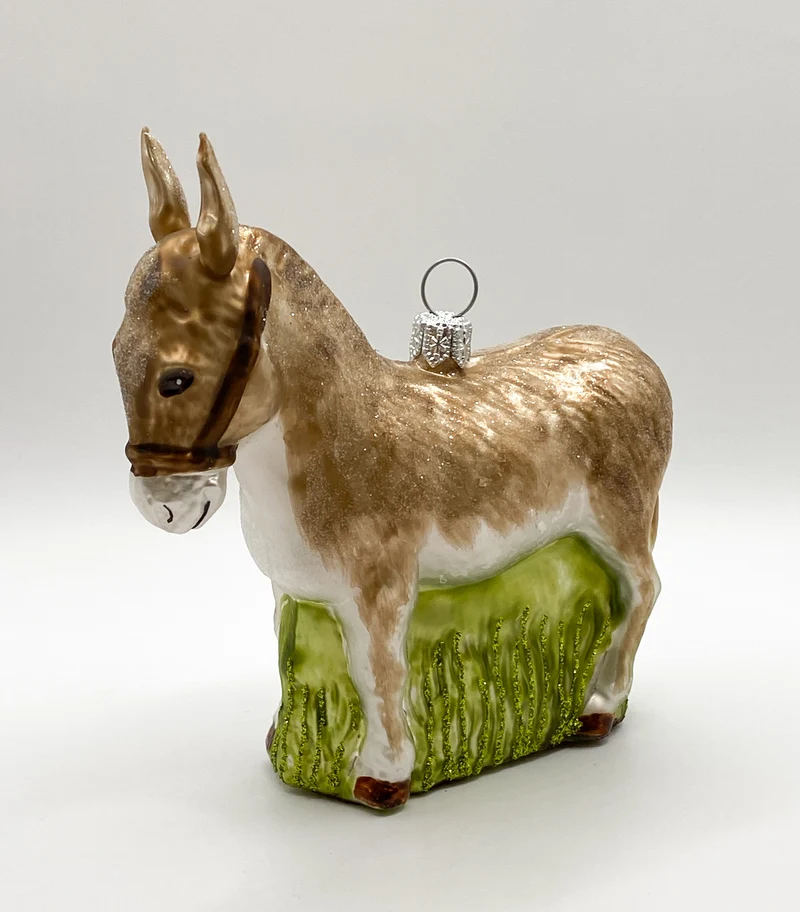Brauner Esel