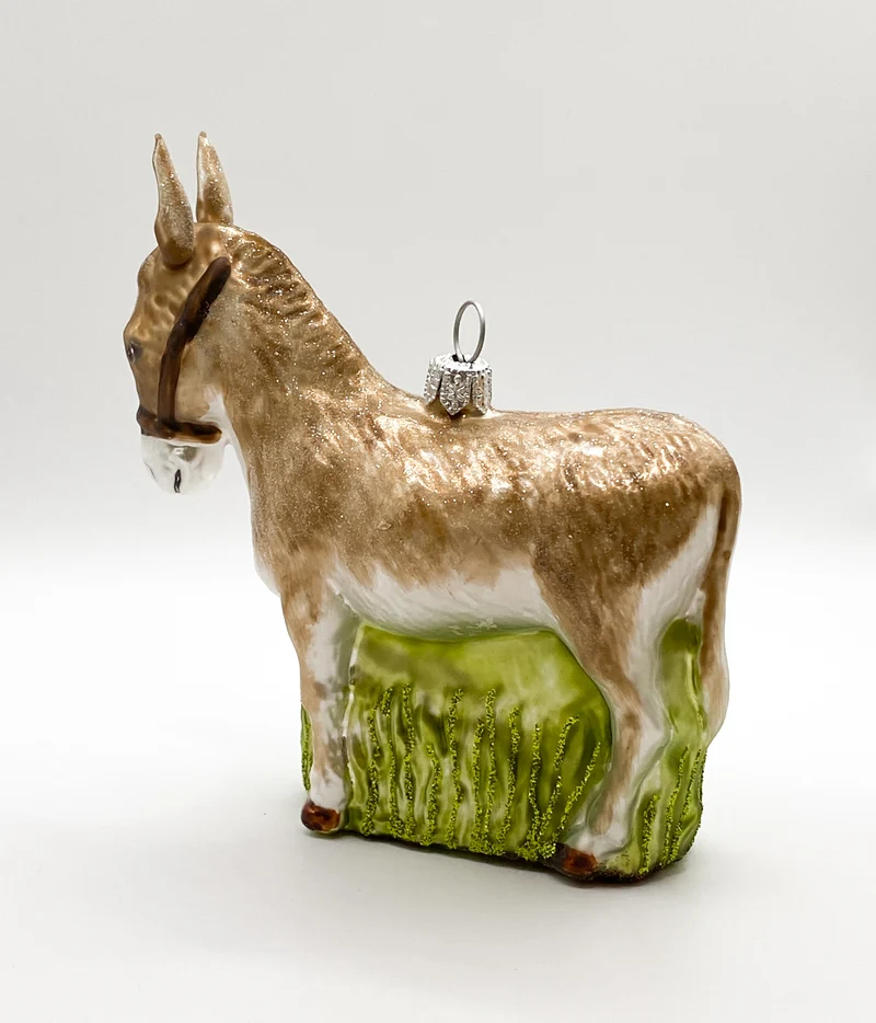 Brauner Esel