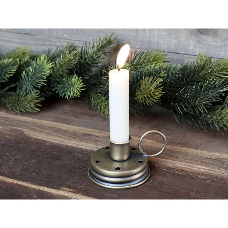 Chic Antique Kammerleuchter mit Herzen