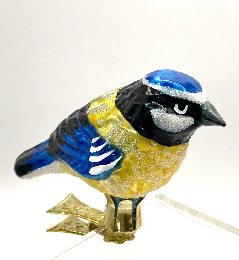 Blaumeise auf Clip