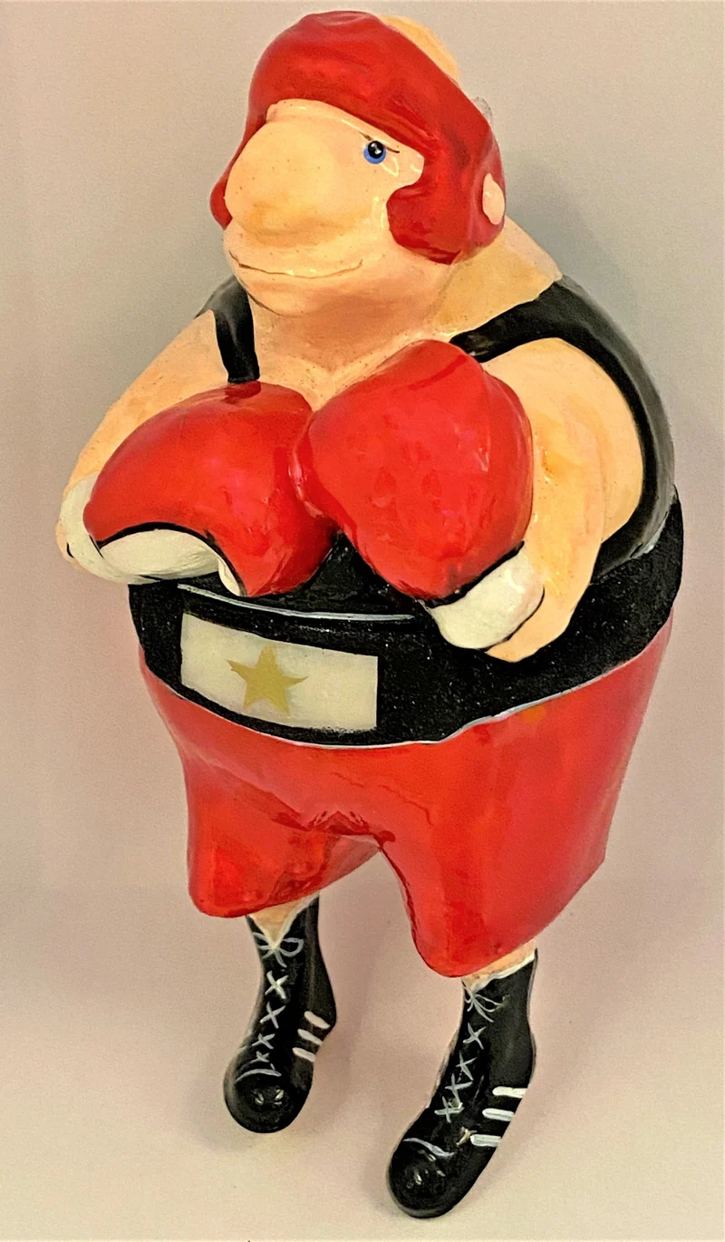 Boxer Karikatur MOSTOWSKI KOMOZJA