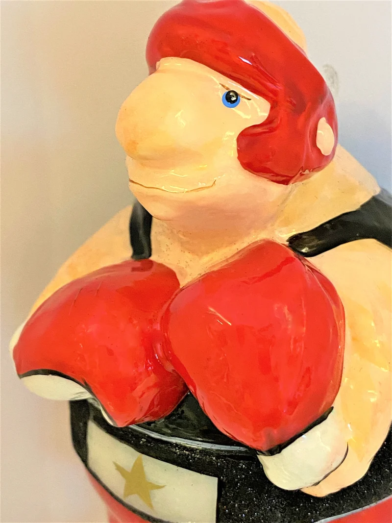Boxer Karikatur MOSTOWSKI KOMOZJA