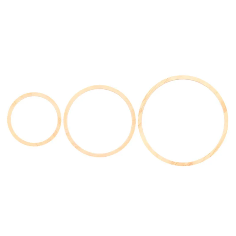 Rico Design Holzring Set, 3 Stk.