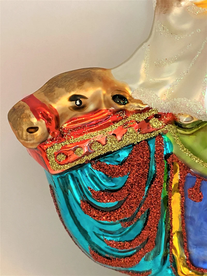 Heiliger König auf Kamel