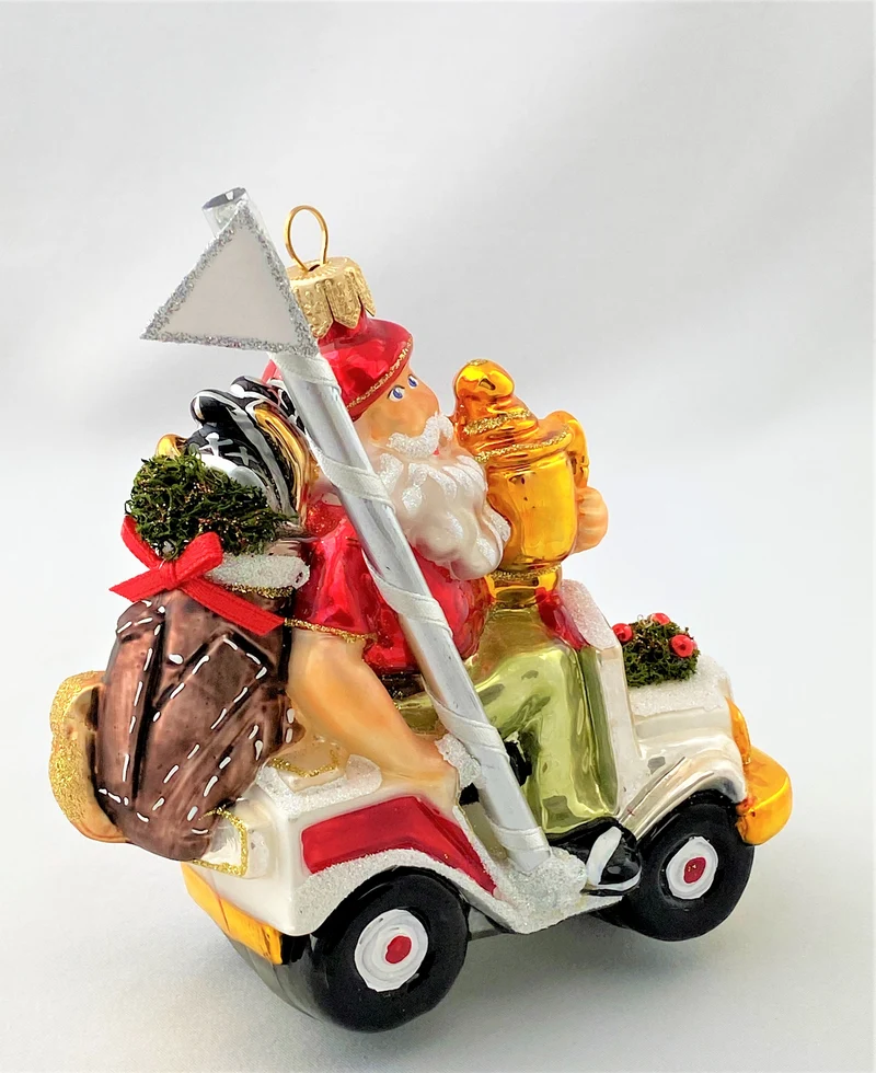 Weihnachtsmann hat das Golf-Turnier gewonnen