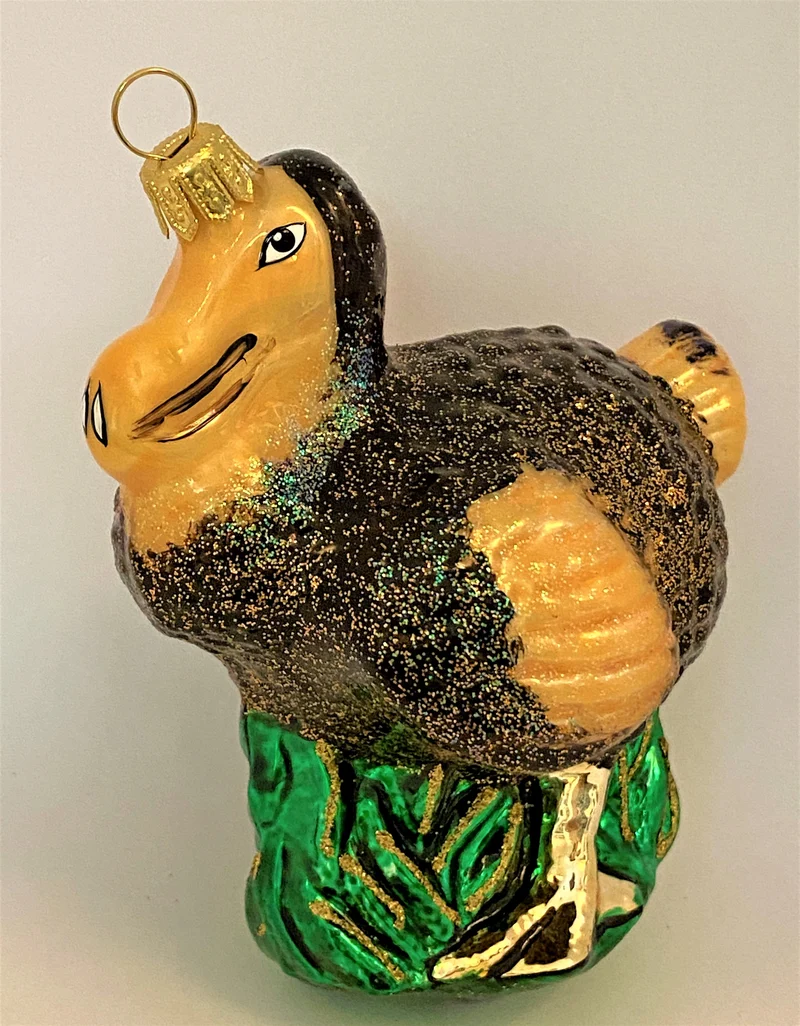 Dodo, flugunfähiger Vogel von der Insel Mauritius