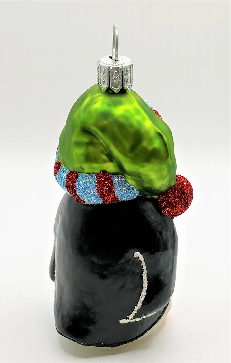 Pinguin mit lustiger Pudelmütze