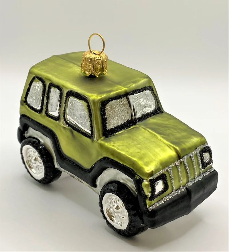 Grüner Off-Roader
