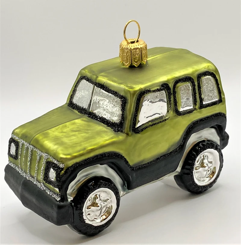Grüner Off-Roader