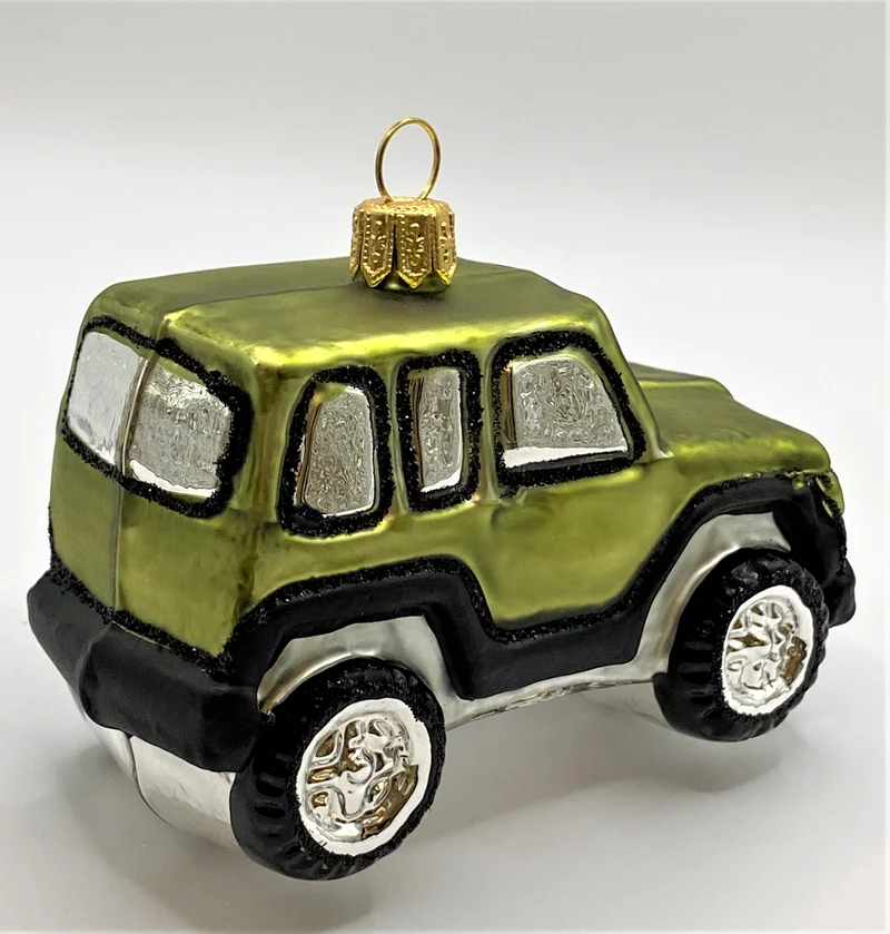 Grüner Off-Roader