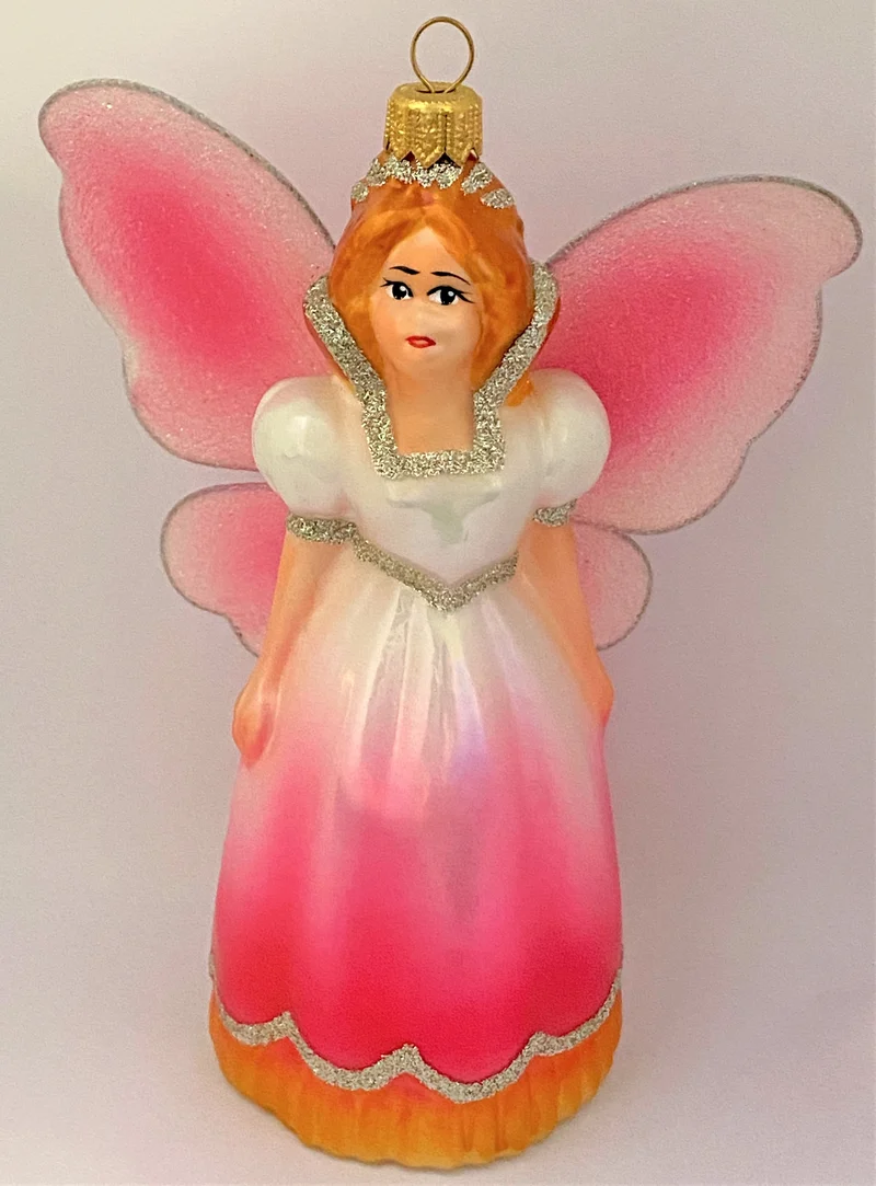 Feen-Prinzessin im rosa Kleid
