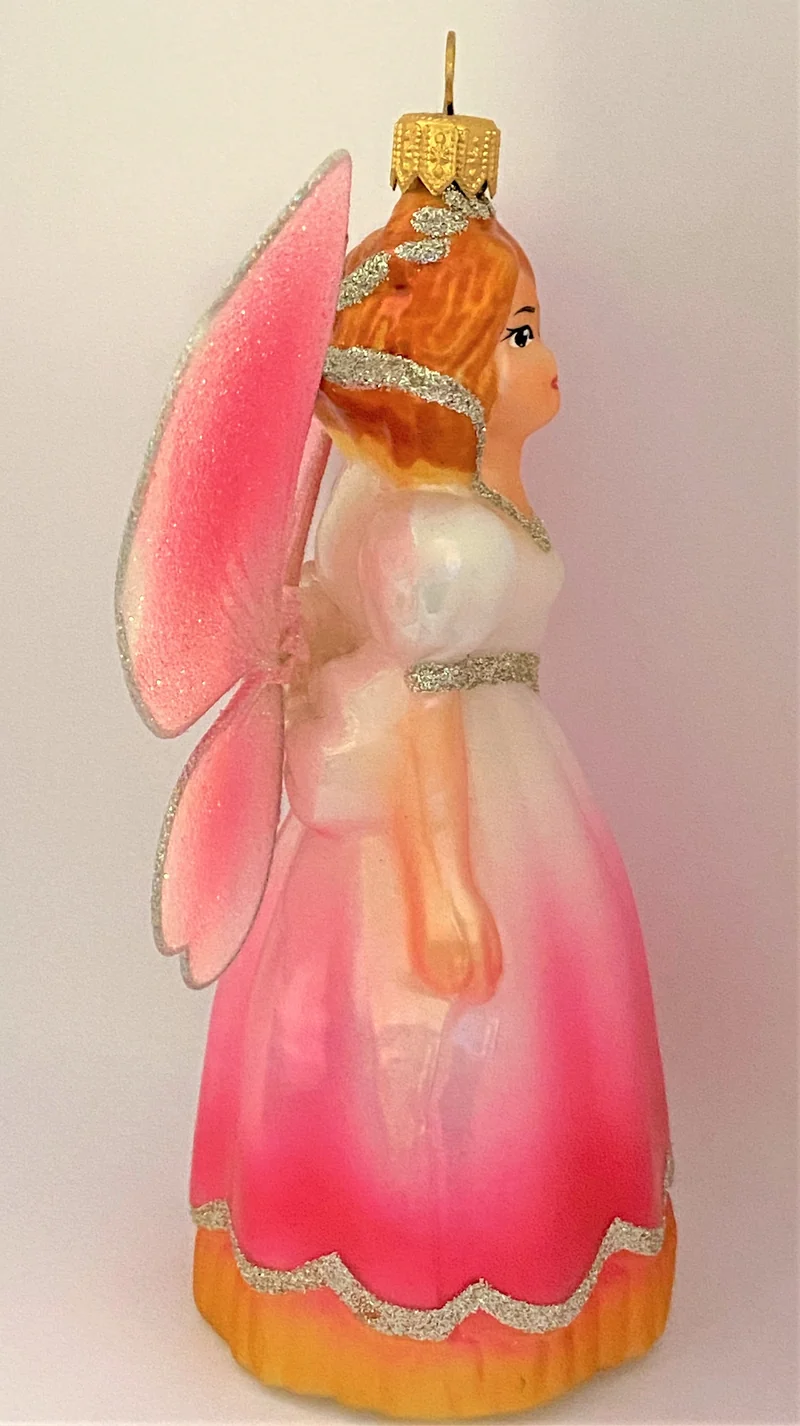 Feen-Prinzessin im rosa Kleid