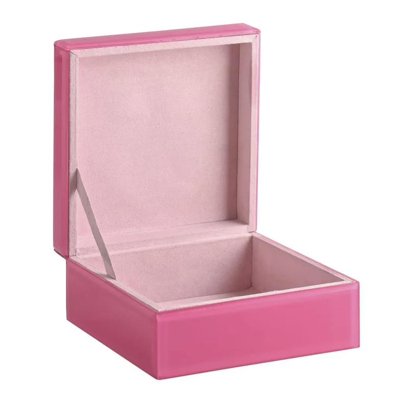 Schmuckbox MIROIR S pink 16,5x8x16,5cm