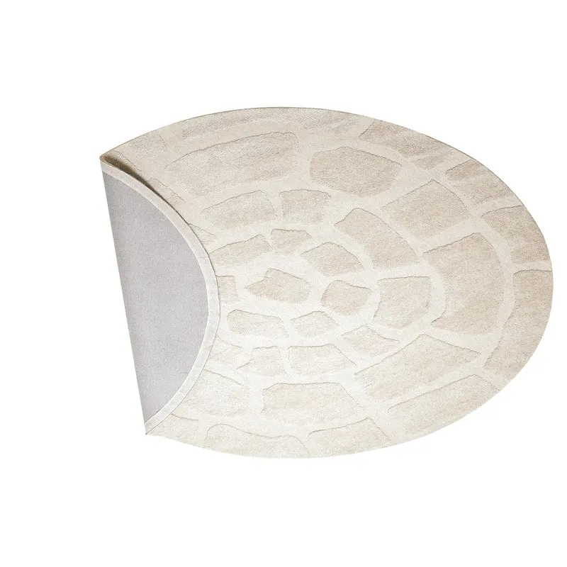 Teppich BAJELO rund beige Ø220 cm
