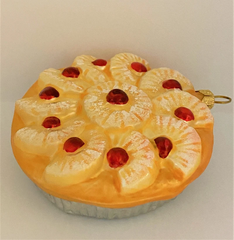 Tarte Pie mit Ananas und Kirschen