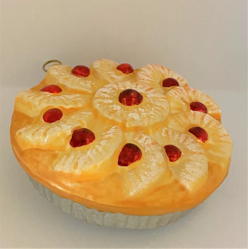 Tarte Pie mit Ananas und Kirschen