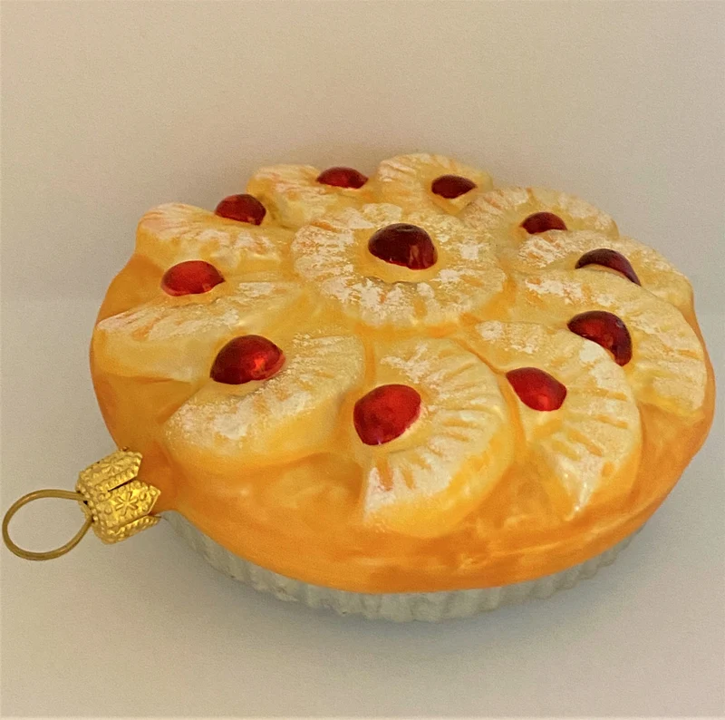 Tarte Pie mit Ananas und Kirschen