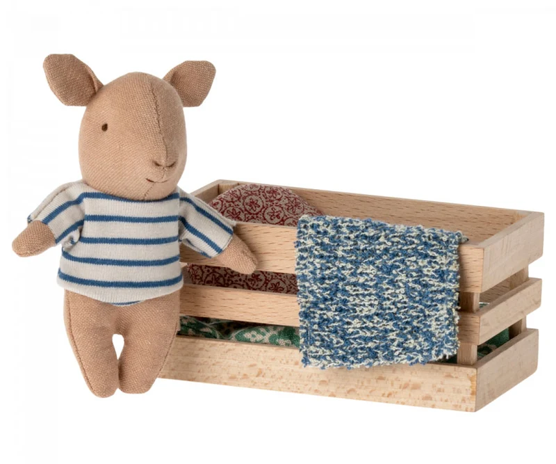 Maileg Schwein in der Box Baby Junge