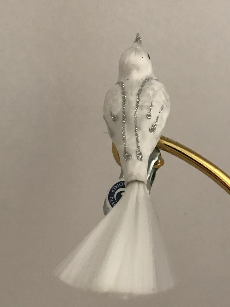Kleiner weisser Vogel, Fiberglas