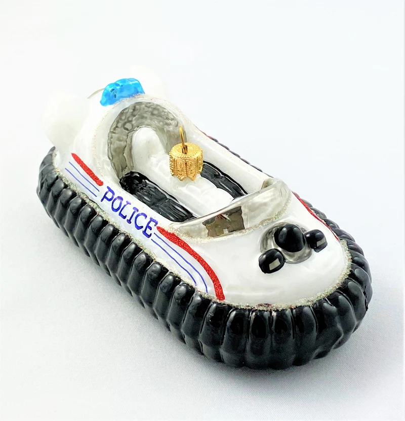 Polizei Hovercraft, Schlauchboot
