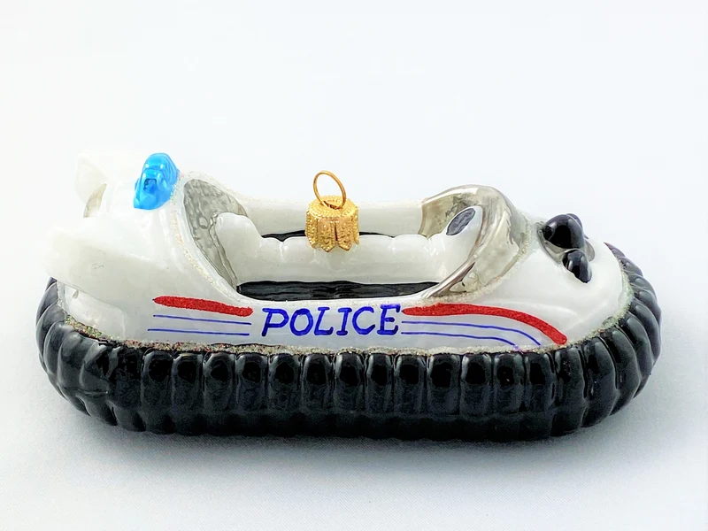 Polizei Hovercraft, Schlauchboot