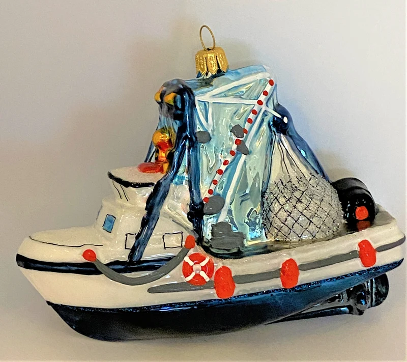 Fischer Boot mit Netz