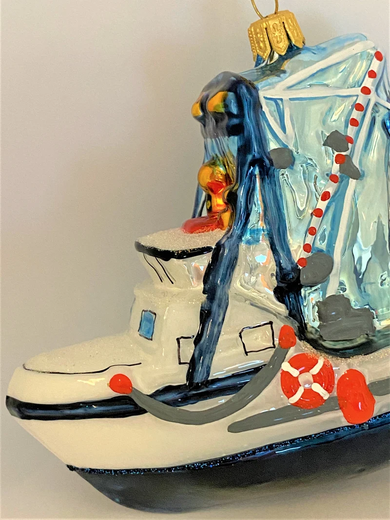 Fischer Boot mit Netz