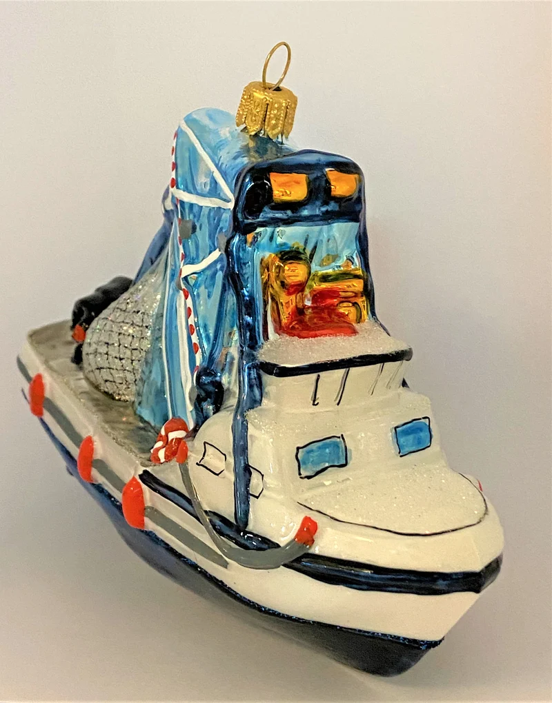 Fischer Boot mit Netz