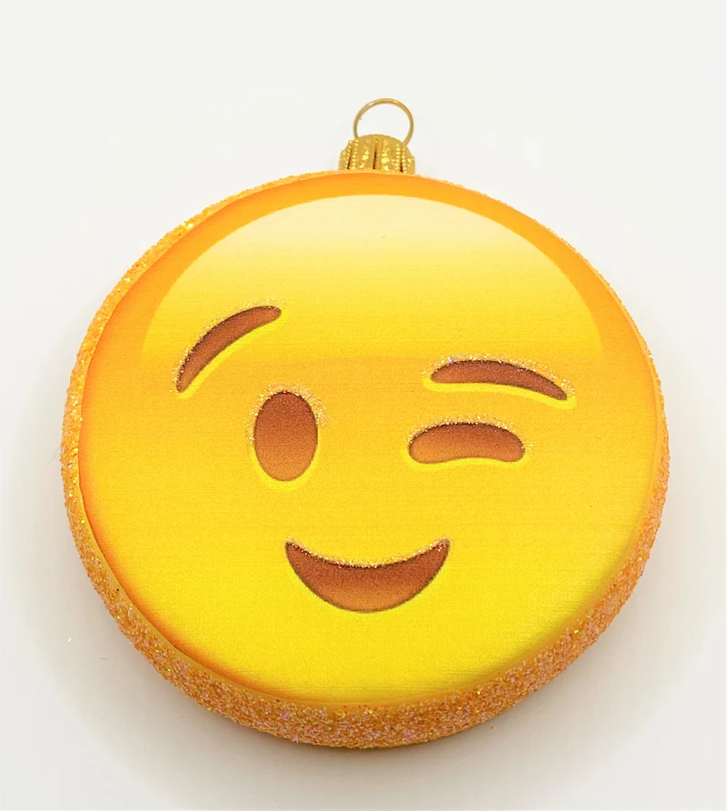 Zwinker Smiley, Emojis