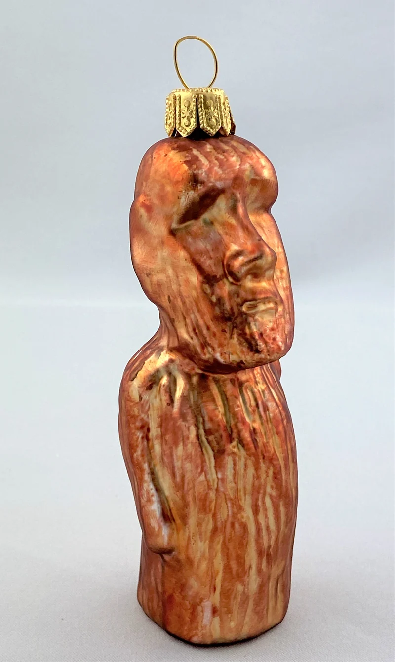 Rapanui Moai Maea Steinstatue, Osterinsel