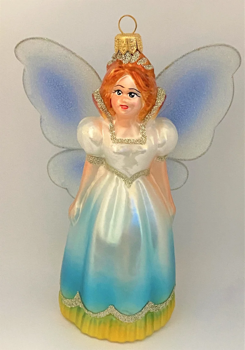 Feen-Prinzessin im türkis Kleid