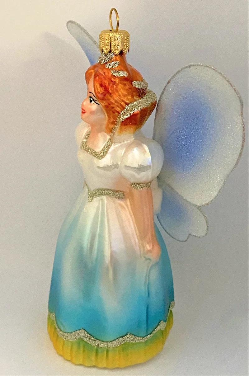 Feen-Prinzessin im türkis Kleid