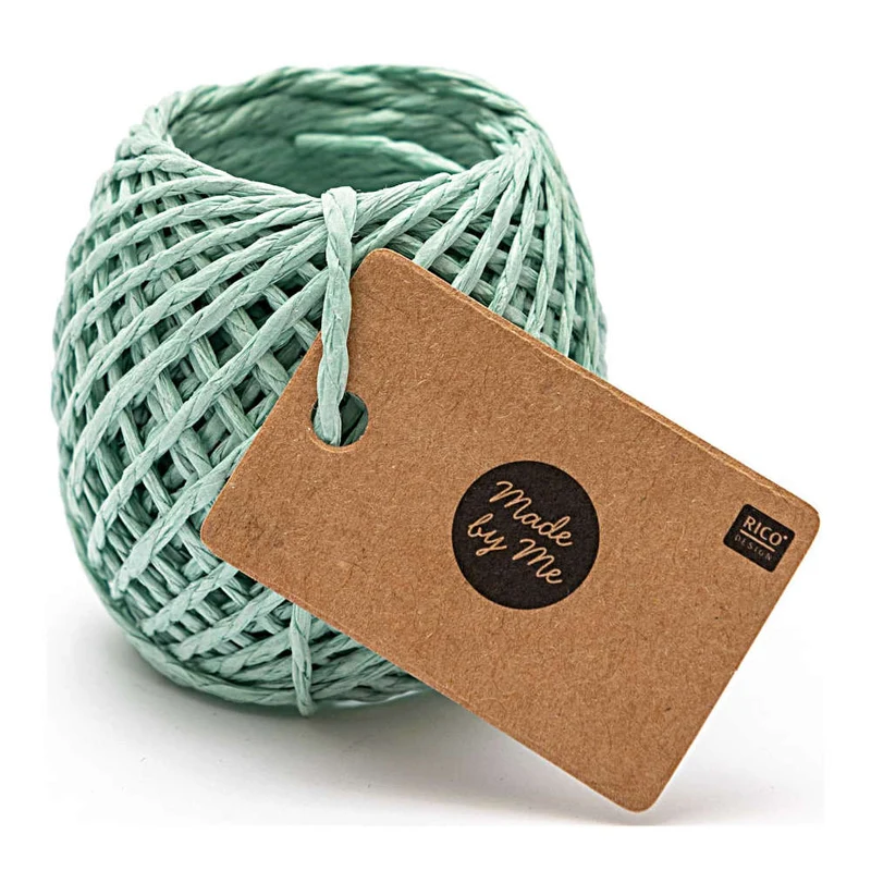 Rico Design Papierschnur 20m, mint