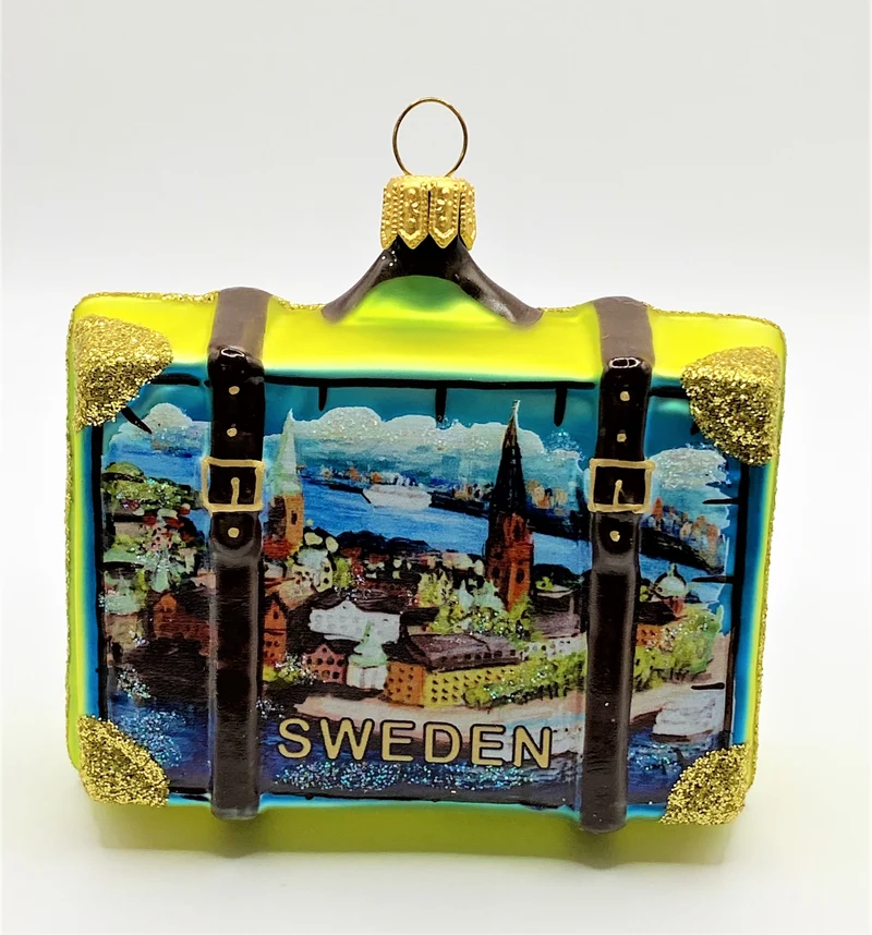 Schweden Souvenir Koffer