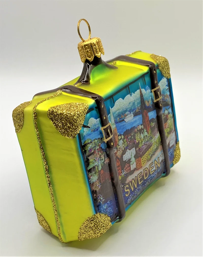 Schweden Souvenir Koffer