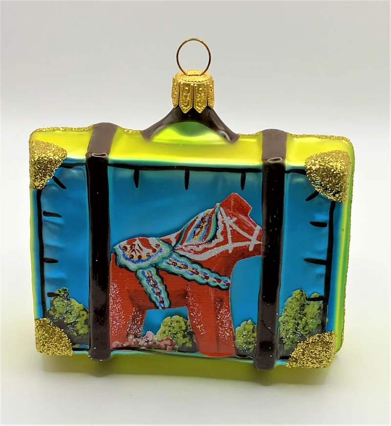 Schweden Souvenir Koffer