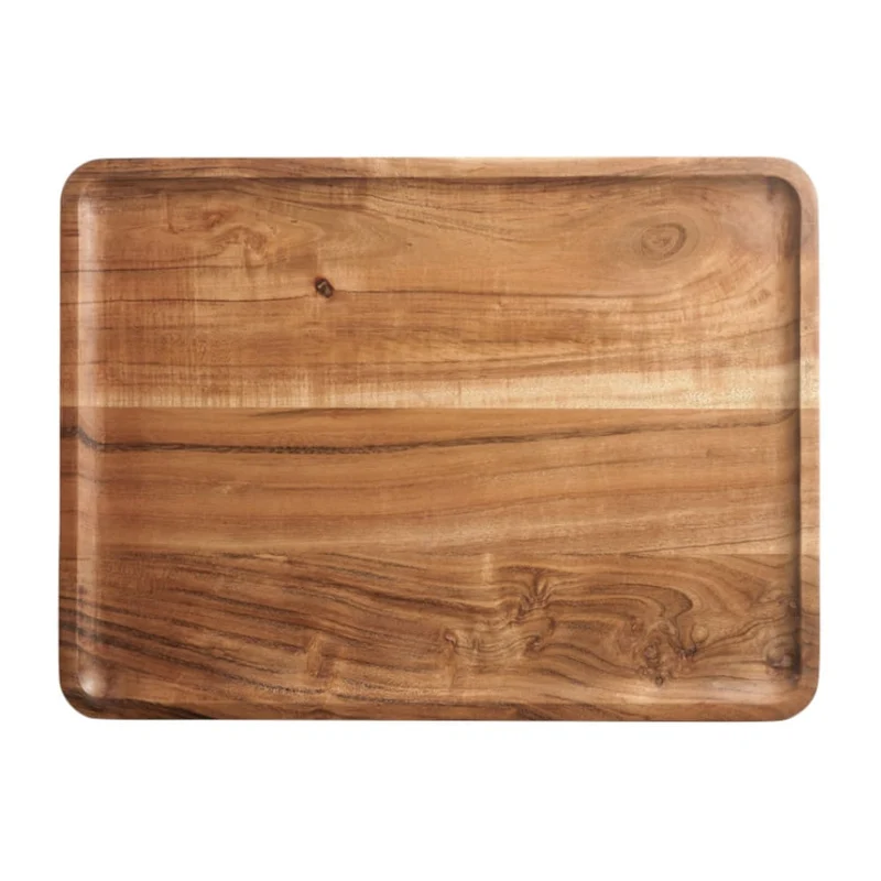 Rechteckiges Tablett BENTO M Akazienholz 40,5x2,5x30cm