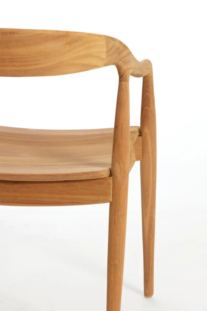 Esszimmerstuhl PALOS natur Teakholz
