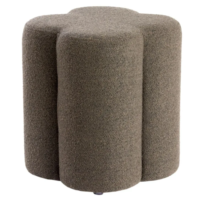 Sitzpouf NALANI 38x38x45cm in braun